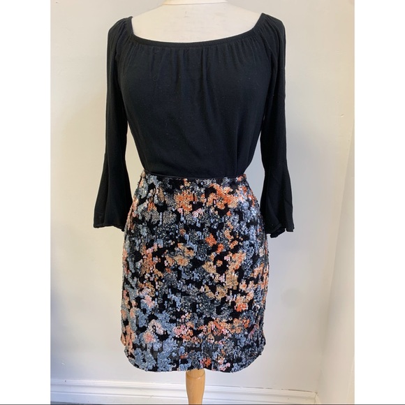 Dynamite sequin mini pencil skirt - Picture 2 of 2